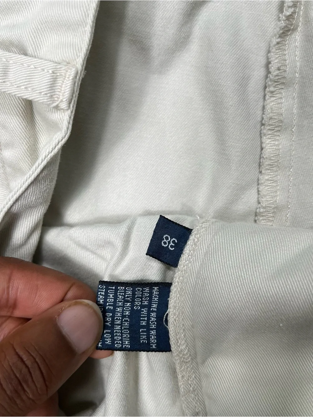 Vintage Polo Ralph Lauren Andrew Shorts Mens 35 Beige Pleated Preppy Baggy Y2K